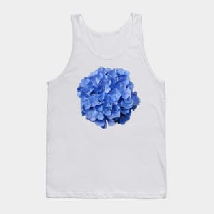 Blue hydrangea Tank Top